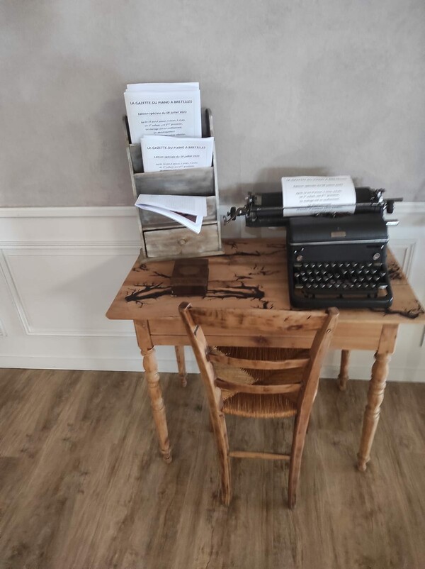 Machine à écrire - Location décoration de mariage - Aubigny - Vendée